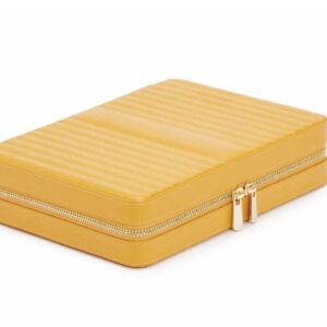 Maria zip case large Mustard